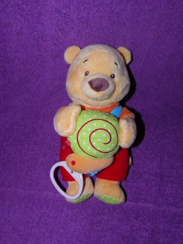 Doudou Musical Boite À Musique Winnie L'ourson Escargot  Disney Nicotoy