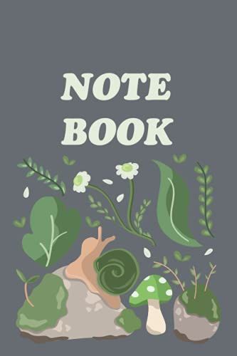 Notebook: Cute Aesthetic Plant Design Blank Lined Notebook