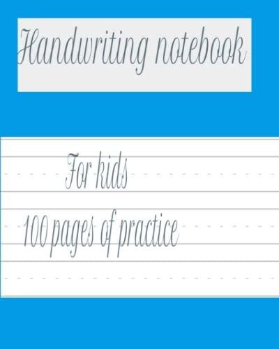 Handwriting Notebook For Kids