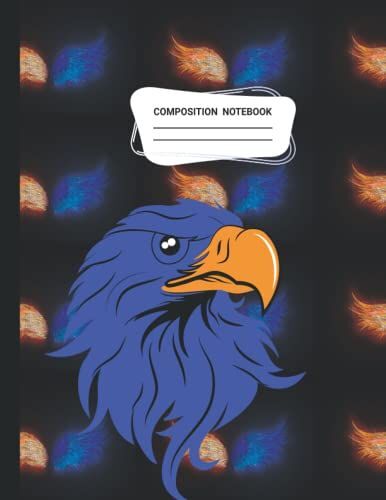 Eagle Composition Note Book: Cute Wide Ruled Eagle Composition Notebook Gift For Men, Woman, Kids ,Teen Boys & Girls, Students And Teachers For School, Work, And Your Favorite Eagle On Display.