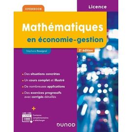 Mathématiques En Économie-Gestion