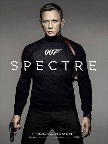 Spectre /007 James Bond- Véritable Pré-Affiche De Cinéma Roulée-Format 40x60 Cm- De Sam Mendes Avec Daniel Craig, Christoph Waltz, Monica Bellucci, Léa Seydoux, Ralph Fiennes, Ben Whishaw - 2015