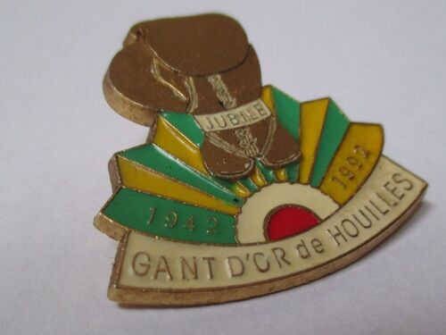 Pin's Boxe / Jubilé Du Gant D'or De Houilles (1942 - 1992)