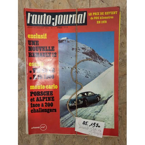Lots De Revues Automobiles Années 1970, 1980...