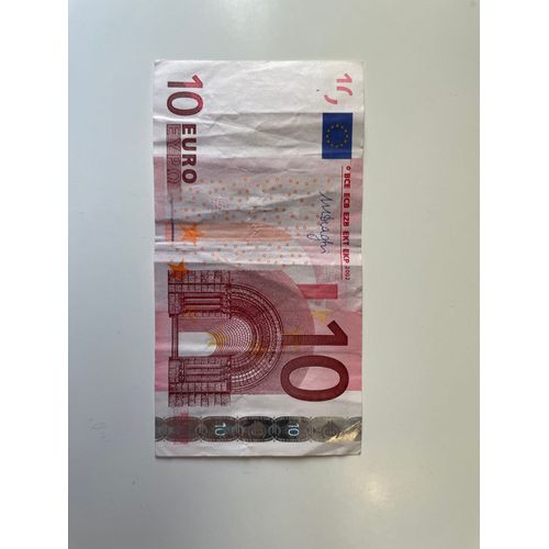 Billet De 10€ 2002 Reference: X79213555478