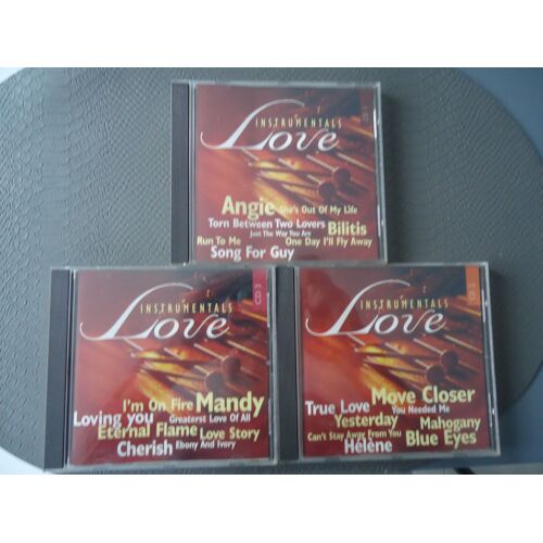 Intrumentals Love ( Angie ) 3x Cd