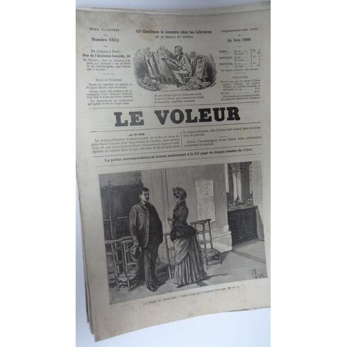 Le Voleur Année 1886