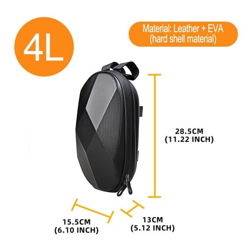Sac Avant Étanche Pour Scooter Électrique Xiaomi M365, Sac De Rangement Pour Accessoires Scooter, Sacs À Fermeture Éclair, Sac Suspendu Au Guidon