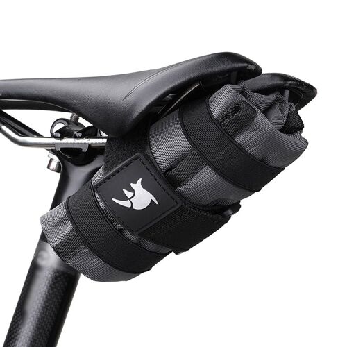Gris - Sac De Selle De Vélo, Sac De Rangement Pour Outils De Vélo, Sacs À Outils Portables Pliants