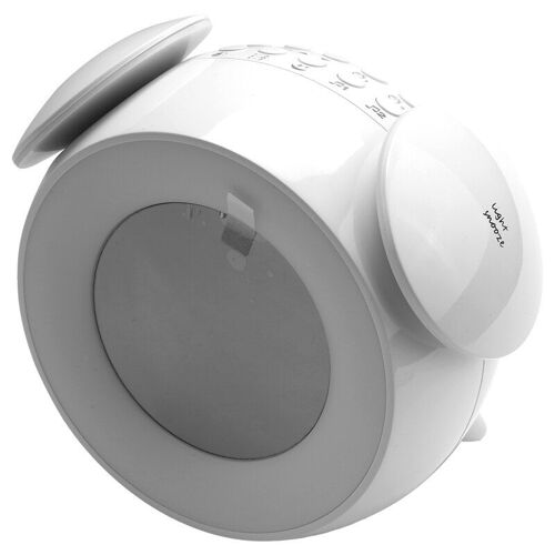 Réveil à commande par pression pour enfants, veilleuse pour chambres à coucher, plusieurs sons d'alarme, Simulation du lever et du coucher du soleil, fonction Snooze Wa