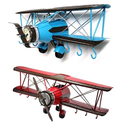 Crochet Mural Suspendu En Forme D'avion, Modèle Rétro, Décoration De Bar, Boutique, Chambre D'enfants, Crochet Mural