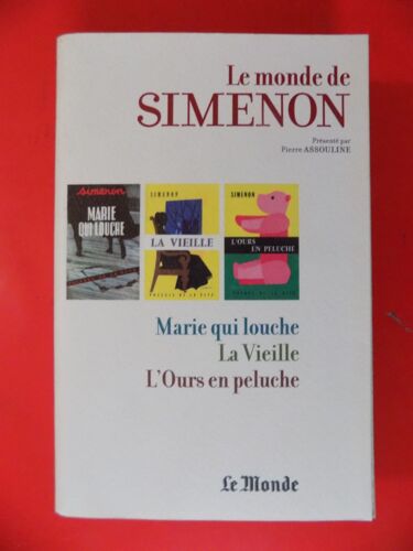 Le Monde De Simenon 11 Marie Qui Louche, La Vieille, L'ours En Peluche