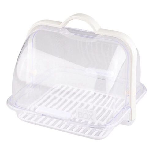 Boîte De Rangement Bouteille De Lait Café, Boîte De Nettoyage Portable Scellée Boîte De Vaisselle De Pain Égouttoir