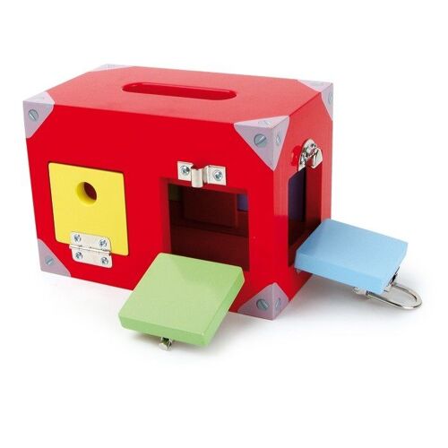 Jeu De Motricité Caisse À Serrures