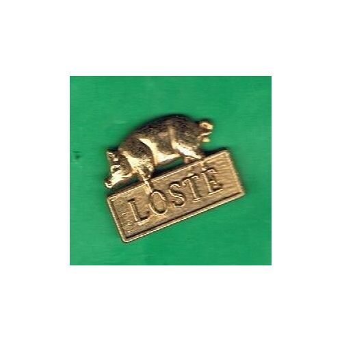 Pin's Cochon Animal Loste Dore Ref 248