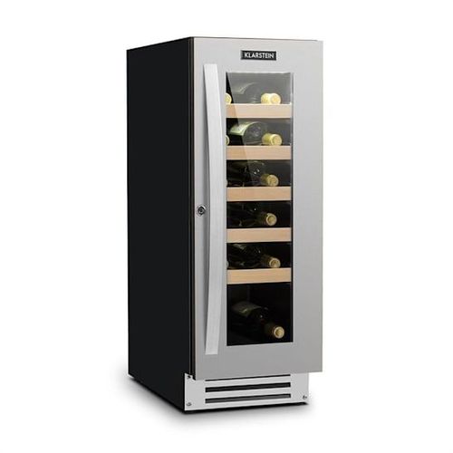Cave à vins - Klarstein Vinovilla Smart - 50 L / 20 bouteilles - Design inox