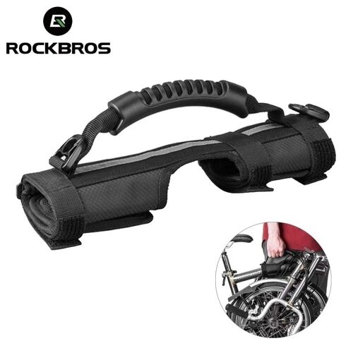 Poignée Porte-Vélo Avec Bandoulière,Accessoires Pour Vélo Pliant Brompton, Pour Porter Cadre,