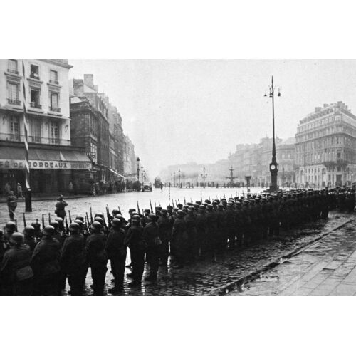 Ww2 - Parade De L'armée Allemande À Bordeaux