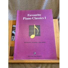 Favourite Piano Classics I Partition Clavier Éditions Könemann K 128