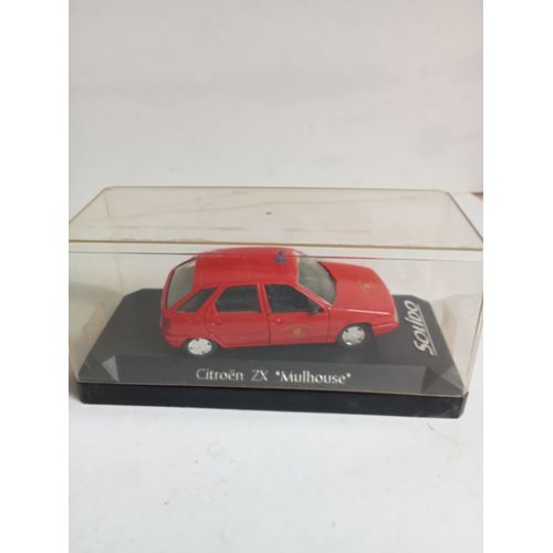 Solido Citroen Zx 1/43 Avec Boite D'Origine-Solido