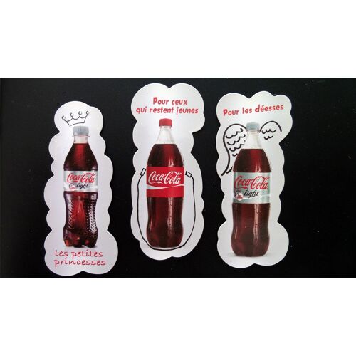 Lot De 3 Magnets Coca-Cola