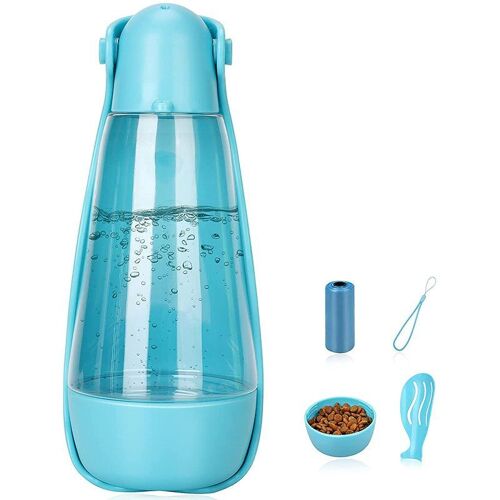 Bouteille D'eau Portable Et Pliable Pour Chien, Distributeur D'eau Pour La Marche En Plein Air, La Randonnée Et Les Voyages, Multifonction Et Léger