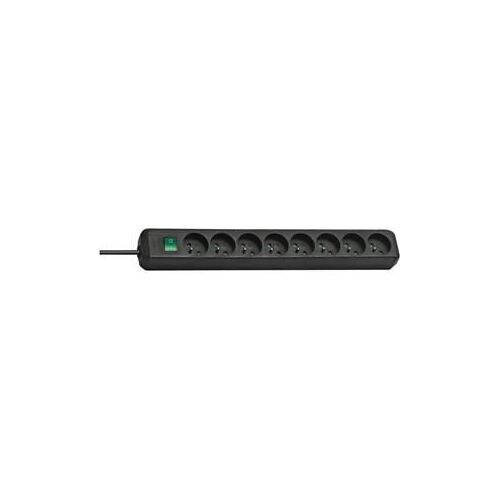 BRENNENSTUHL Bloc multiprise Eco-line socle 8 prises avec interrupteur
