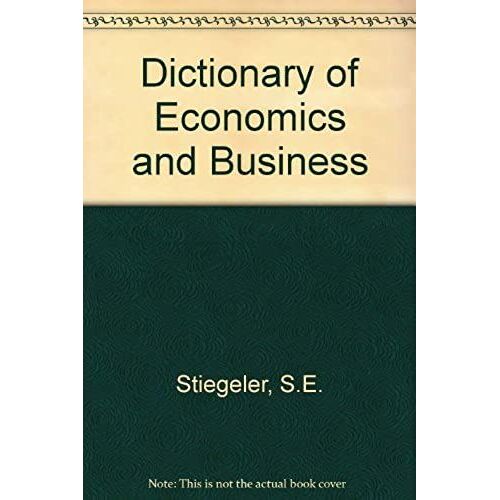 Dictionary Of Economics And Business