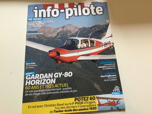 Info Pilote N° 773 / Août 2020