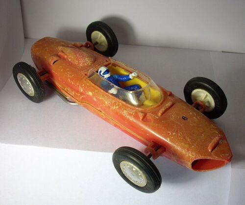 Voiture De Course Vintage Ferrari Formula 1 Aps Avec Conducteur Longueur 200mm