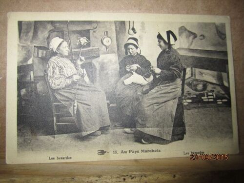 Cpa 23 Au Pays Marchois, Les Bavardes, Animée - Écrite
