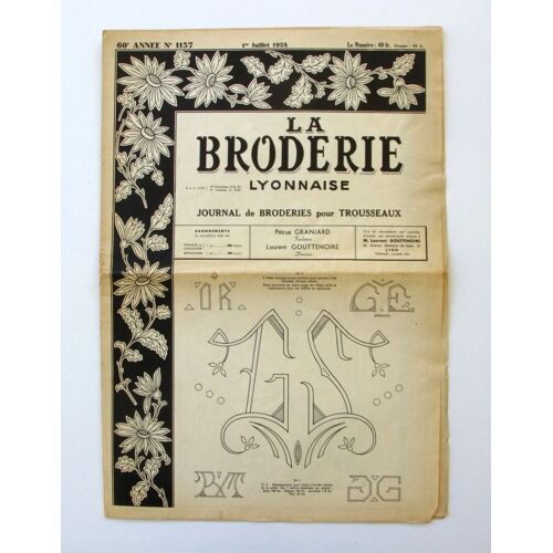 La Broderie Lyonnaise N° 1157
