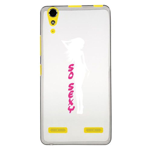 Coque Souple Pour Lenovo K3 Avec Impression Motifs So Sexy Blanche