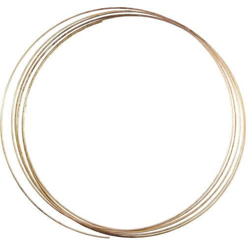 Collier Spirale Mémoire De Forme 6 Spires Doré