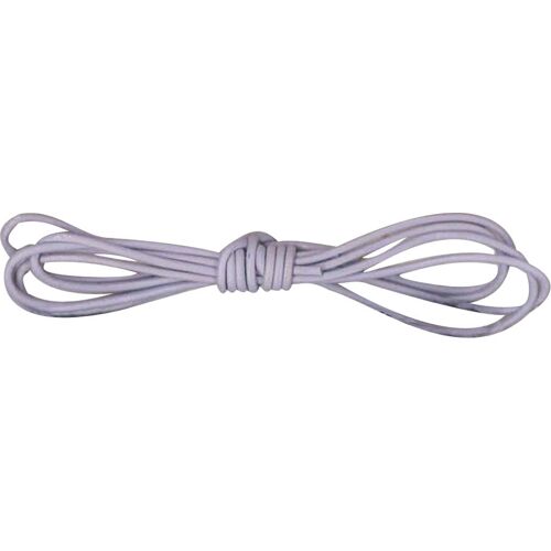 Cordon Cuir Ø 1 Mm Gris Parme 1 M
