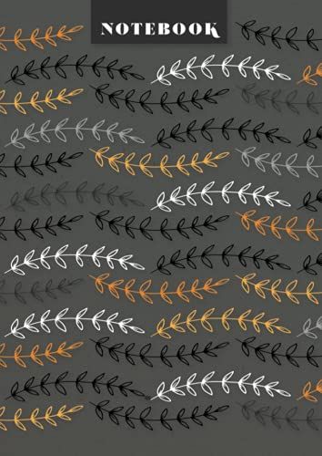 Graphic Flowers Notebook