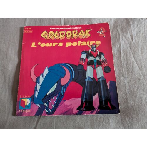 Goldorak - L Ours Polaire - Disque Livre Vinyle 45 Tours
