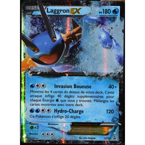 Carte Pokémon Xy55 Laggron Ex 180 Pv Promo Neuf Fr