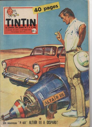 Tintin N° 572 Du 08/10/1959
