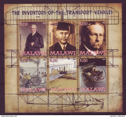 Afrique - Malawi - 2008 - Blf - The Inventors Of The Transport Vehicles - 8081