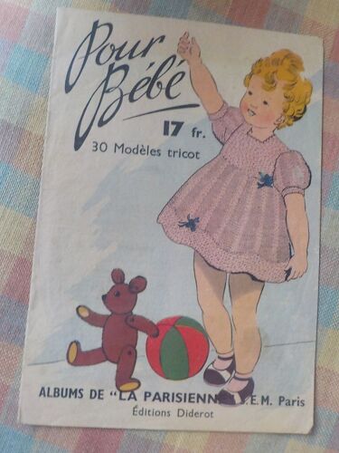 Catalogue Pour Bébé - 30 Modèles Tricot - Album La Parisienne