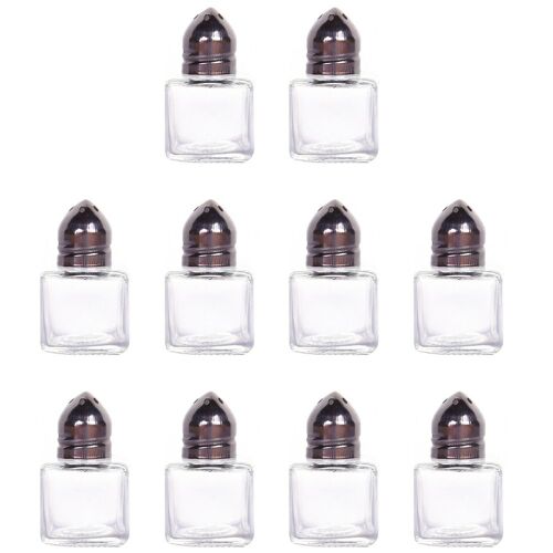 Récipient De Cuisine Pour Condiments, Bouteille De Barbecue, Shaker Pour Sel Et Belle, Pot D'assaisonnement En Poudre, 10 Pièces
