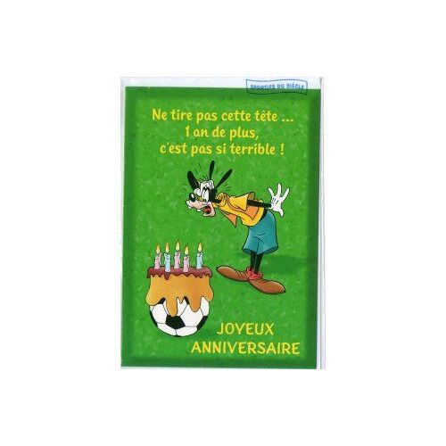 CARTE D'ANNIVERSAIRE GOOFY / DINGO (31)