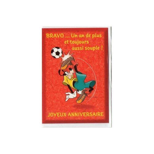 CARTE D'ANNIVERSAIRE GOOFY / DINGO (5)