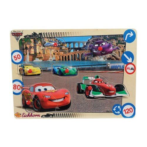 PUZZLE A ENCASTRER CARS - 9 PIECES
