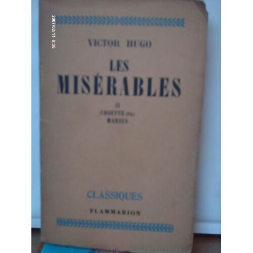 Les Miserables Tome Ii