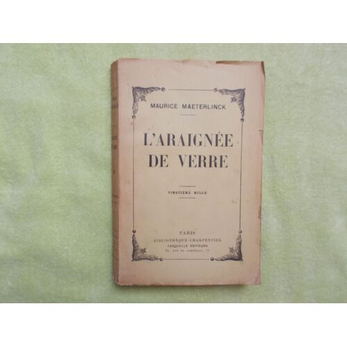 L'araignée De Verre.