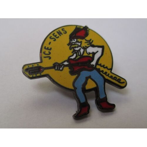 Pin's Jce Sens (Jeune Chambre Economique) - Guitariste
