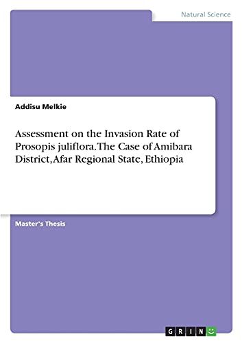 Assessment On The Invasion Rate Of Prosopis Juliflora. The Case Of Amibara District, Afar Regional State, Ethiopia