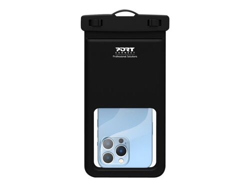 PORT Connect - Étui de protection étanche pour téléphone portable - ABC (acrylonitrile butadiène styrène), polychlorure de vinyle (PVC) - jusqu'à 6,7